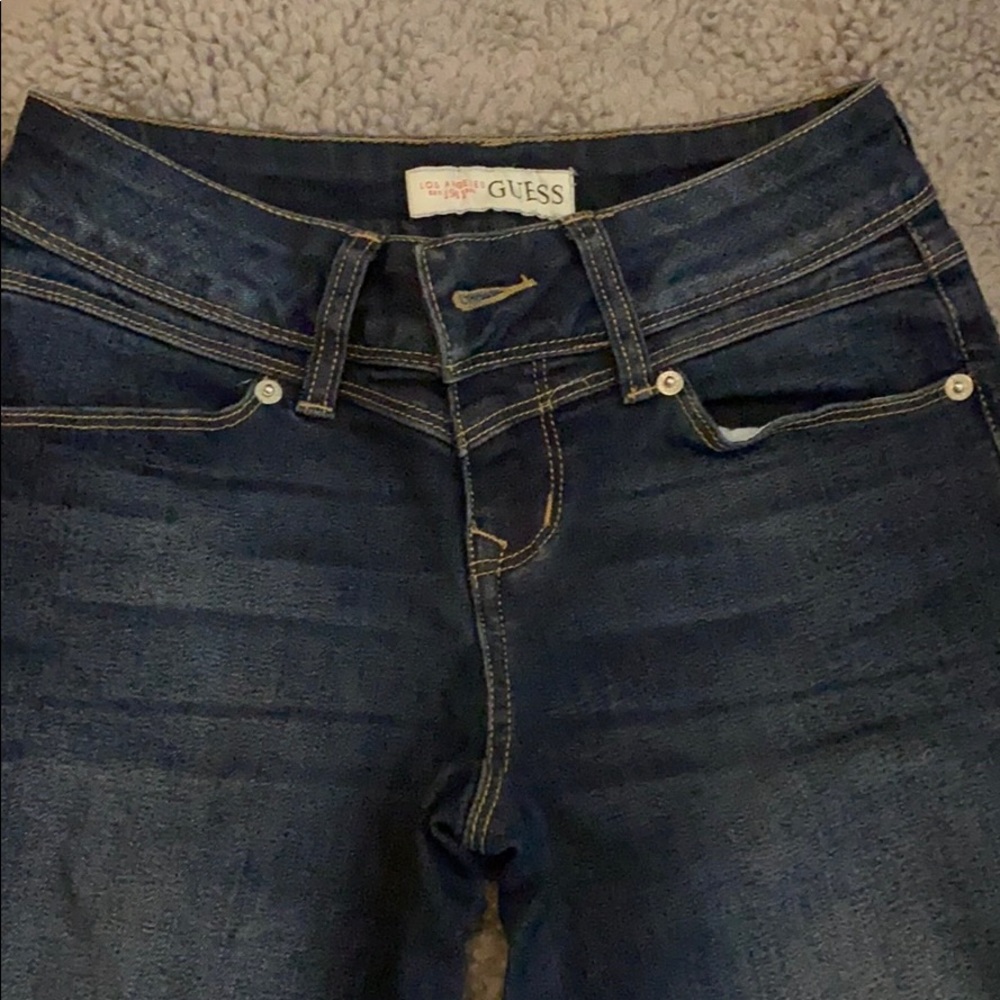 Guess cropped jeans size 24